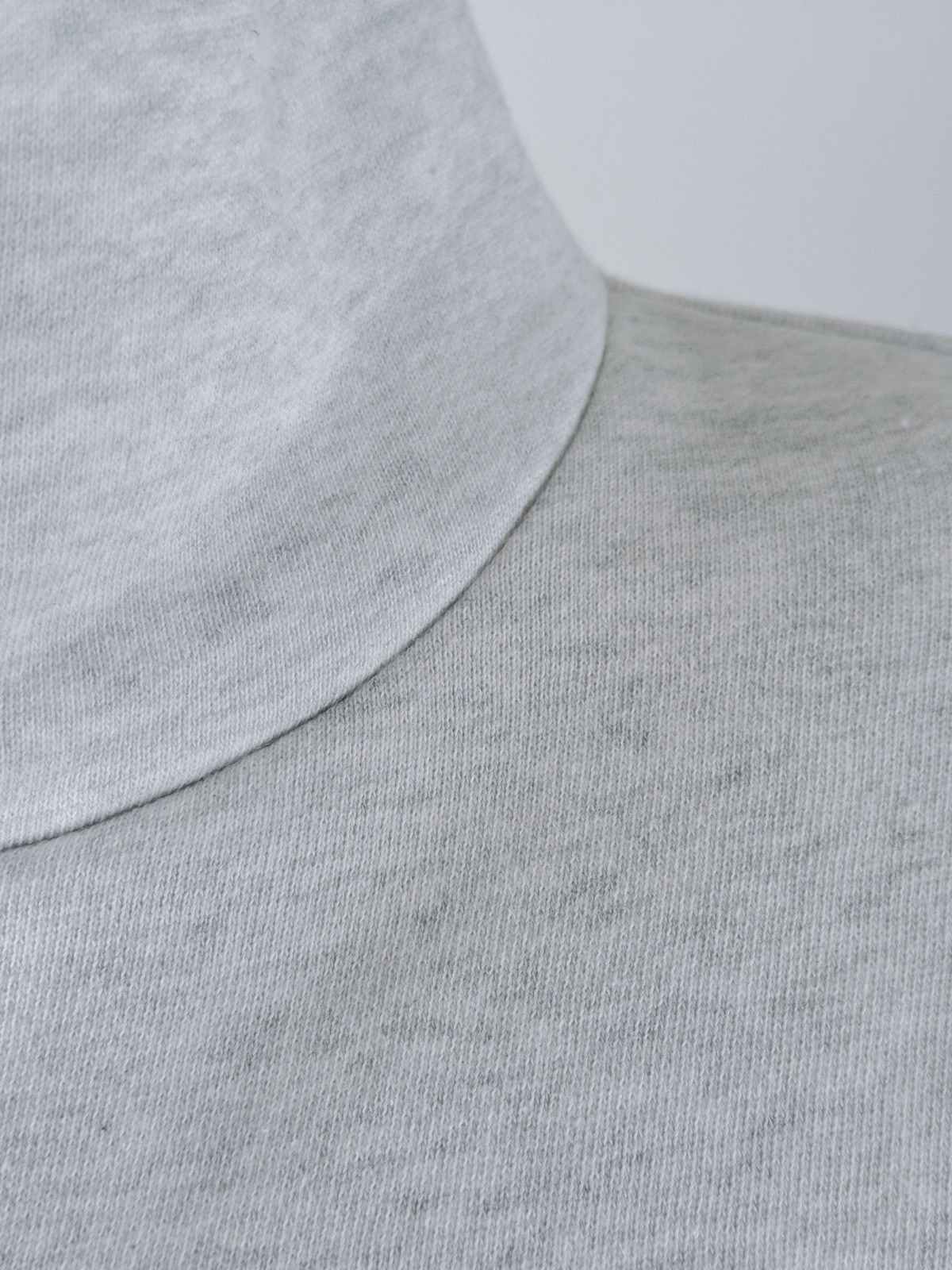 YC-20840-4 Light Heather Grey Pullover Hoodie with Contrast Stitch Trim product detail