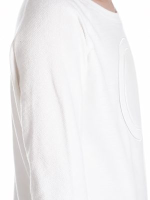 YC-hoodie-0001-2__logohide-b04-ai-YC-hoodie-0001-craft Cotton Crewneck Sweatshirt with Subtle Circle Graphic product image