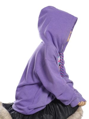 YC-hoodie-0002-2__8f9c5d4a-035d-4462-8b05-18fedfae3657-craft Kids Pullover Hoodie with Geometric Heart Print product image