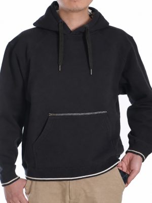 Men's Graphic Pullover Hoodie with Ribbed Trim product image