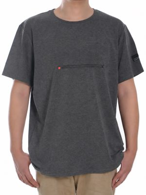 Utility Pocket T-Shirt with Zip Detail product image