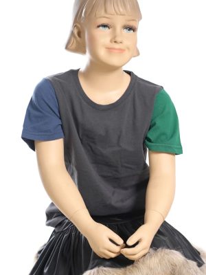 Kids Color-Block Short-Sleeve T-Shirt product image