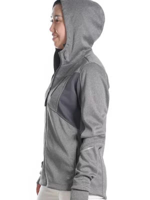 YC-windbreaker-0002-2 Women's Technical Softshell Jacket with Panel Design product image