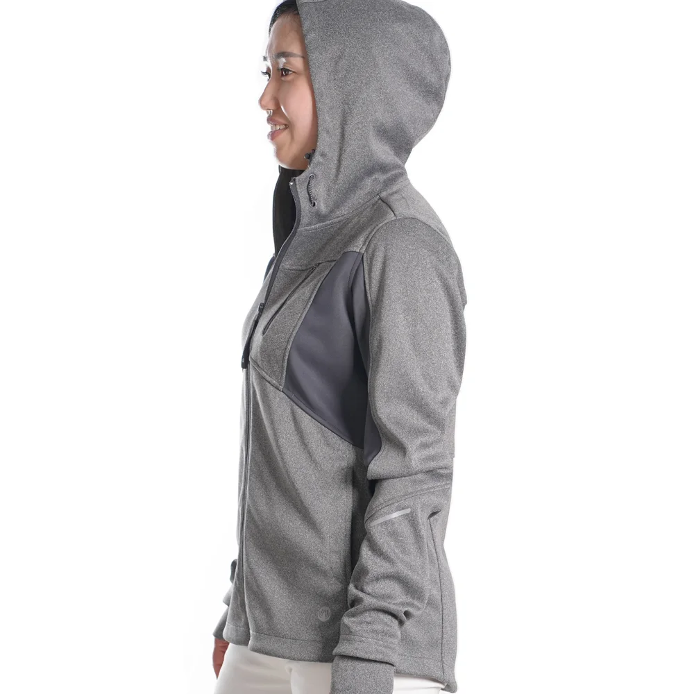 YC-windbreaker-0002-2 Women's Technical Softshell Jacket with Panel Design product detail
