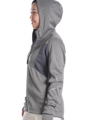 YC-windbreaker-0002-2__4085c31b-1433-44f7-8730-1b7326daafdf-craft Women's Technical Softshell Jacket with Panel Design product image