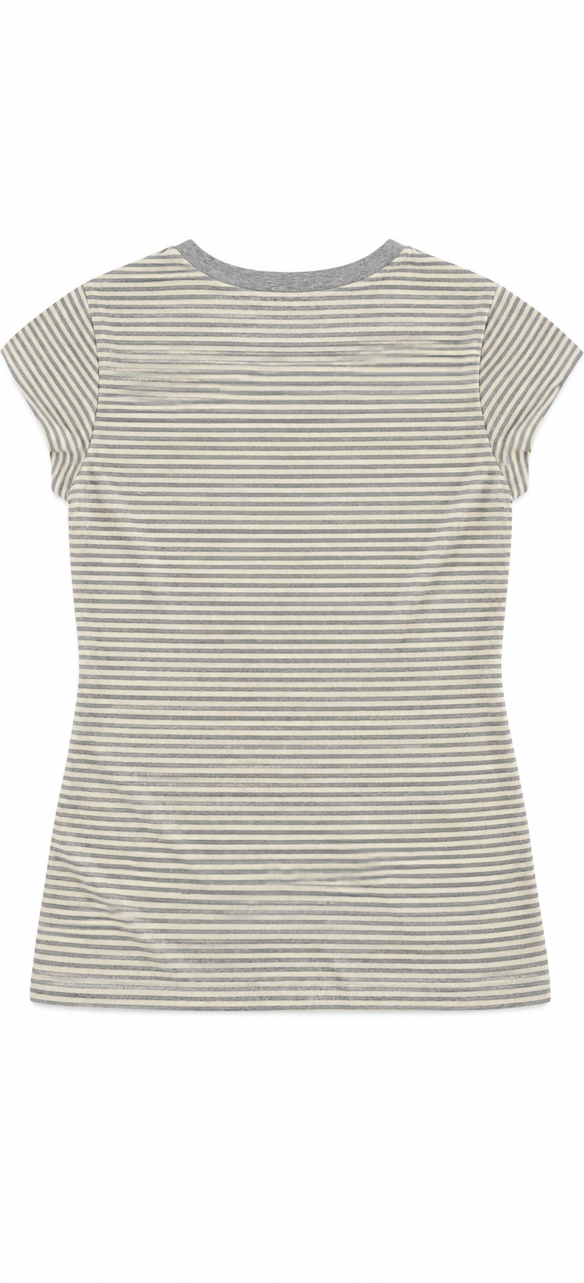 yc-21079-back-fc6d3f110f8b Striped Cotton Modal Short-Sleeve T-Shirt, 280 GSM product detail
