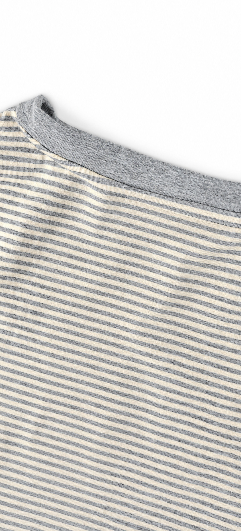 yc-21079-detail-3-cb86f08c6c28 Striped Cotton Modal Short-Sleeve T-Shirt, 280 GSM product detail