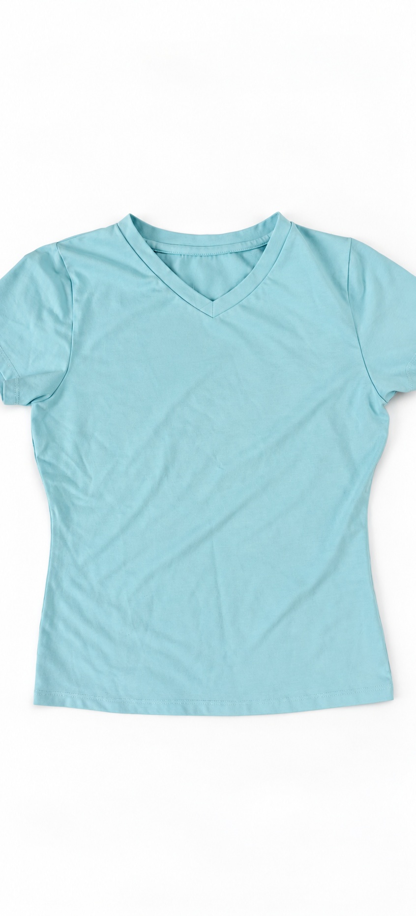 yc-21089-front-1-4ec17a538551 Light Blue Kids Cotton Modal T-Shirt, 280 GSM