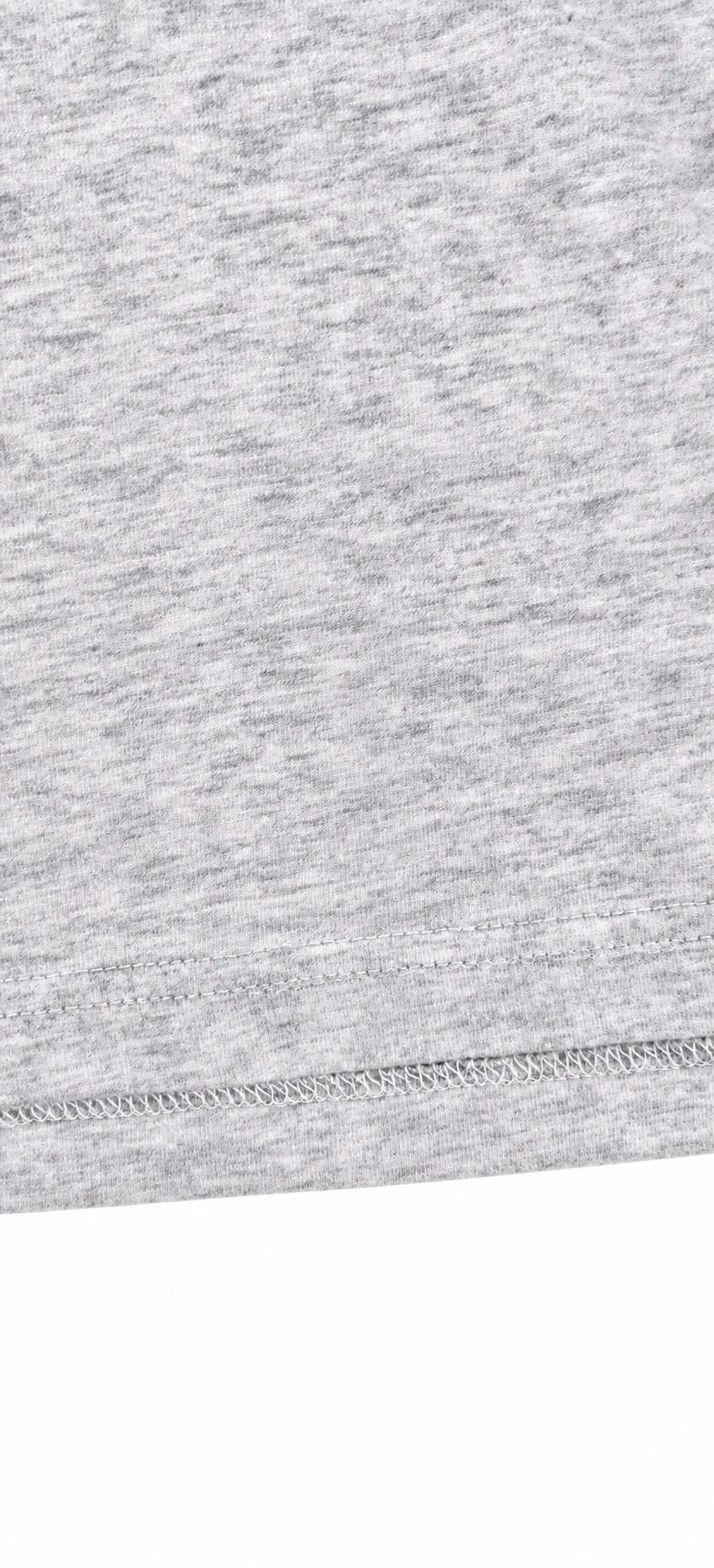 yc-21511-detail-2-3909125e3218 Grey and Red Color-Block Cotton T-Shirt, 235 GSM product detail