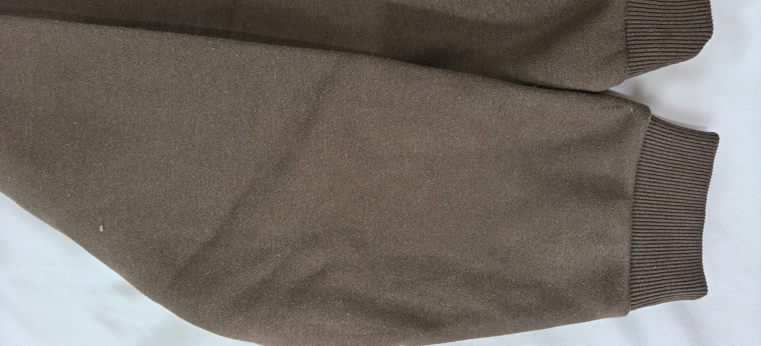 yc-21627-detail-1-cbd12c3b9447 Brown Cropped Hooded Sweatshirt with Letter Print, 390 GSM product detail