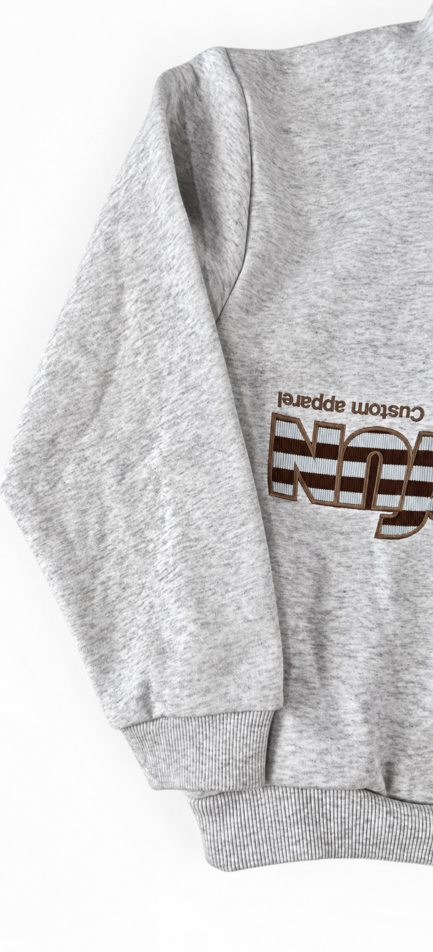 yc-21837-craft-c5eda50e6cea Grey Hooded Sweatshirt, 390 GSM product detail